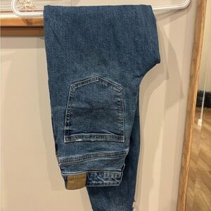 American Eagle Outfitters Dark Blue Straight Jeans